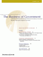 Business of Government Summer 1999